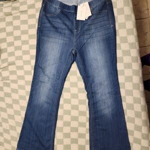 Cello Women's Flare Blue Jeans